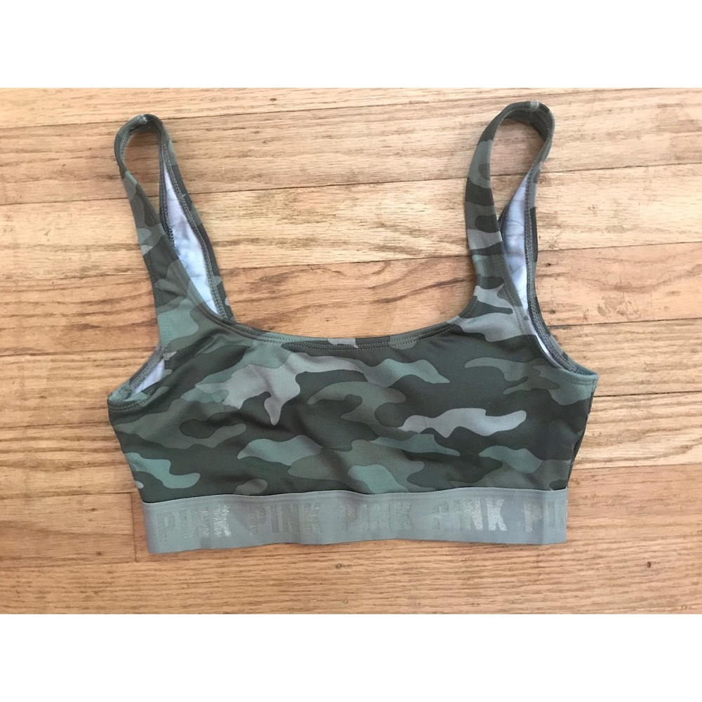 Camo sports bra